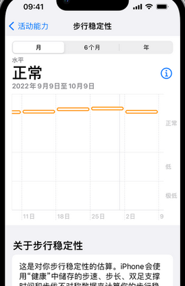 恩施iPhone手机维修如何在iPhone开启'步行稳定性通知'