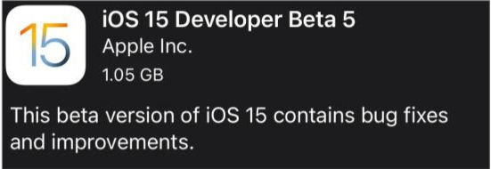 恩施苹果手机维修分享如何升级到iOS15.0 beta5 