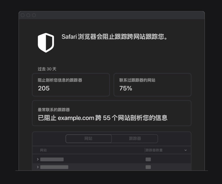 恩施苹果手机维修分享如何在 Safari 浏览器中查看和打开隐私报告 